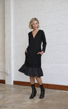 Load image into Gallery viewer, Simply Mila | V-Neck Ruffle Dress | 1098PR