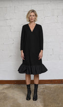 Load image into Gallery viewer, Simply Mila | V-Neck Ruffle Dress | 1098PR