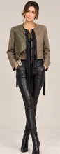 Load image into Gallery viewer, NY77 | Jacket  Leather Detail | 27002
